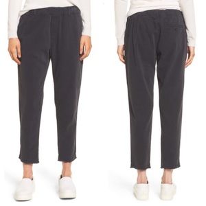 James Perse Black Cropped Pants